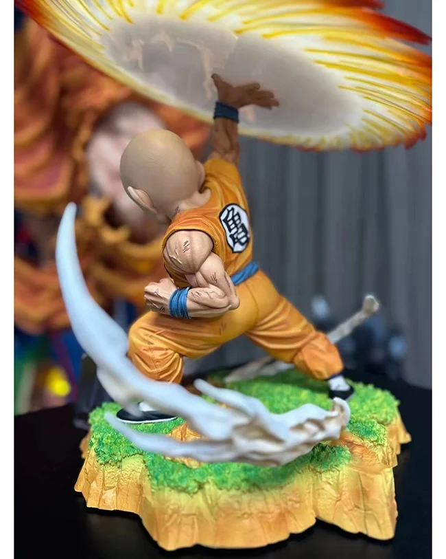 Fiberglass High Quality Life Size Movie Action  KULILIN Figure DragonBall Cartoon Anime Resin Statues