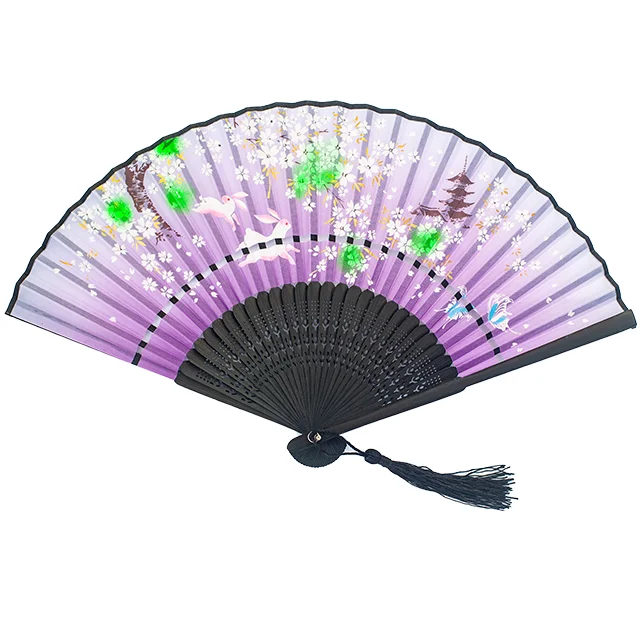  Feather hand fans fan bamboo mini
