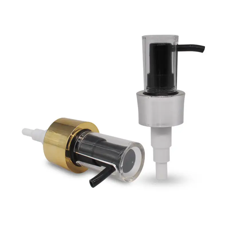 Chinese RUIDA Factory Wholesale Orange Paint Plastic Lotion Pump Head For Hand Sanitizer Bottle Shampoo Bottle Cosmetic Bottle