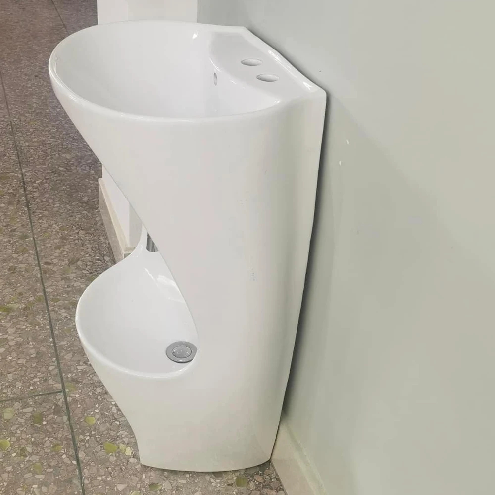 sanitary ware  feet sink ablution lavatory  ritual bath feet  washer Portable hand Bucket Islamic Hygiene sanitary Solution