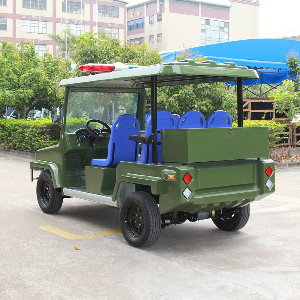  Новые автомобили 4x4 5 местный Электрический патрульный автомобиль с сертификатом