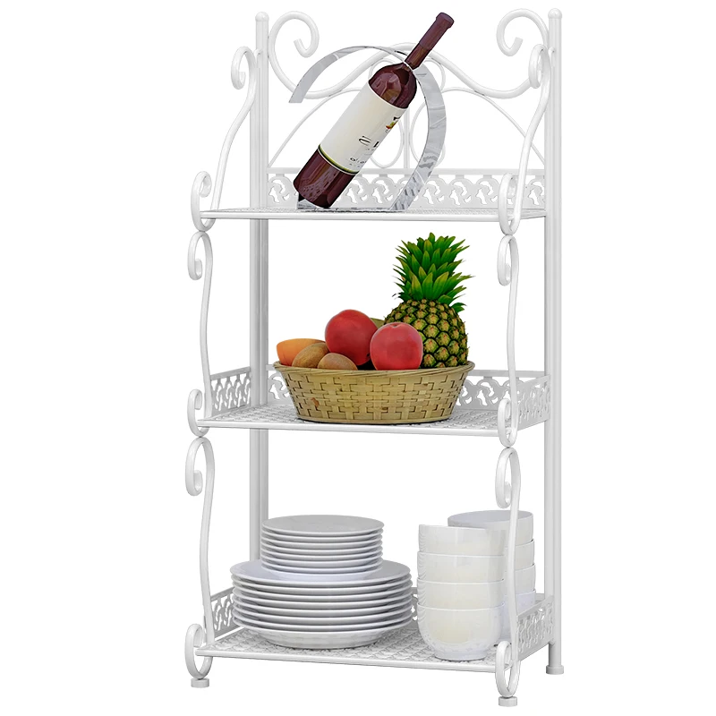 Suoernuo Metal Kitchen Storage Rack For Kitchen Room