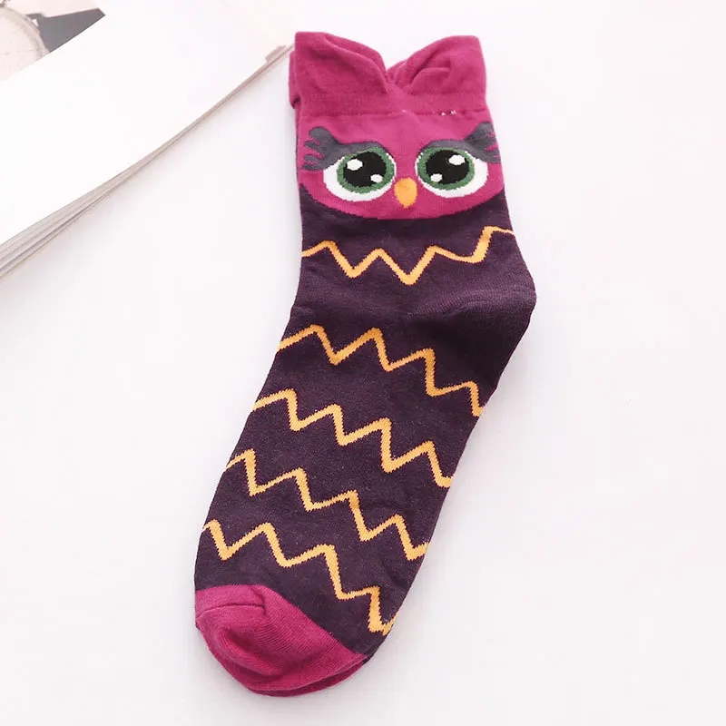 China Supplier Sock Cute Breathable Crew Women Socks Fashion Animal Socks for Women