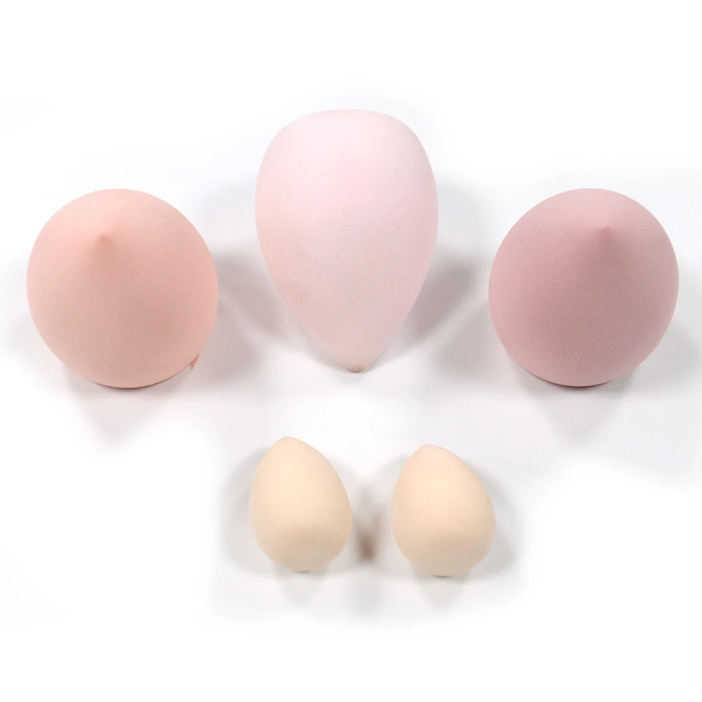 Cosmetic Sponge Puff Foundation Powder Cream Blending Face Beauty Tool Makeup Sponge with Bottle