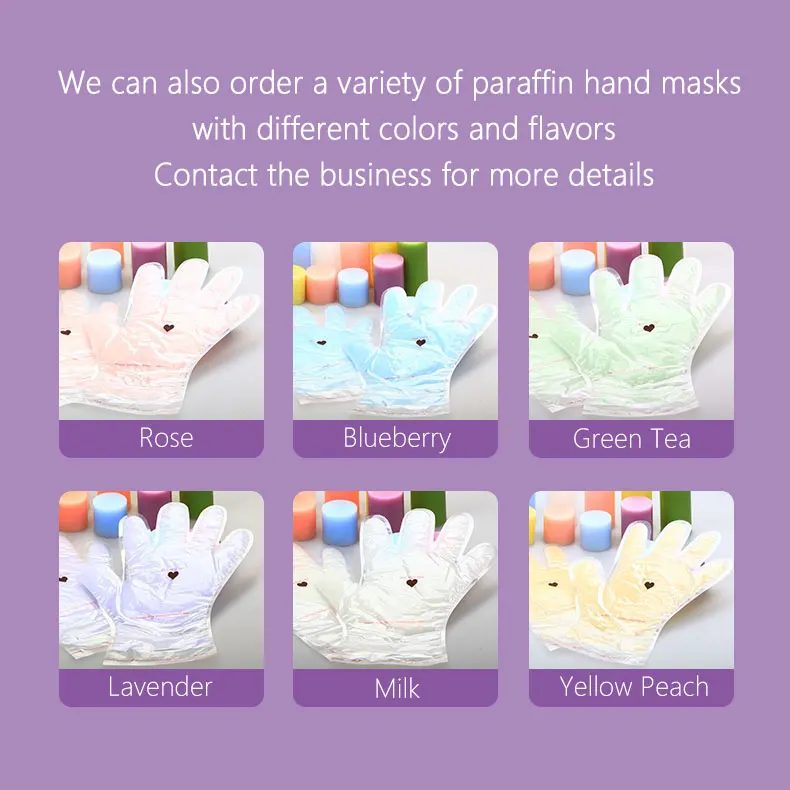 Repairing Honey Moisturizing Milk Moisturizing Niacinamide Paraffin Lavender Hand Mask Foot Peel Mask