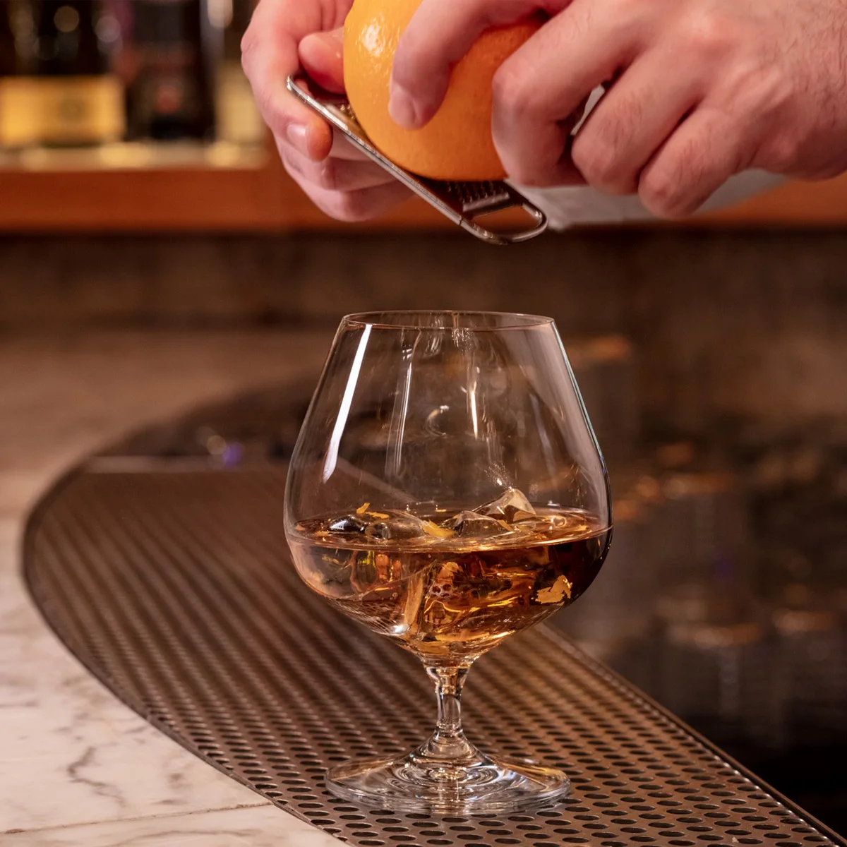 Large Cognac Whisky Glasses Set - 6-Pieces Collection - Capacity 18.6oz (550ml) - Premium Glass - B2B Wholesale - Krosno Glas