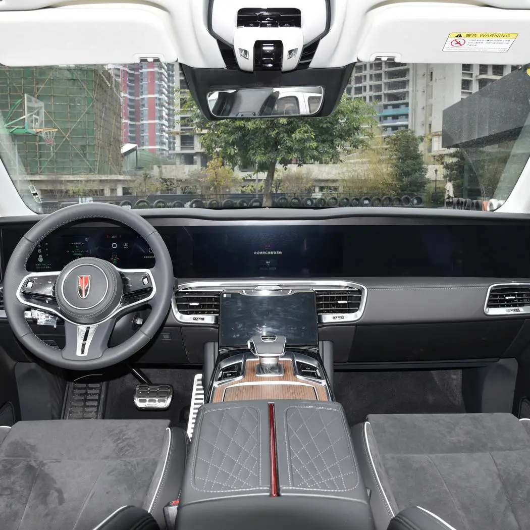 2022 2023 New Energy Hongqi E-hs9 660km Full Size Suv Electric Car Dual Motor Awd Pure Electronic 4 Seats For Family