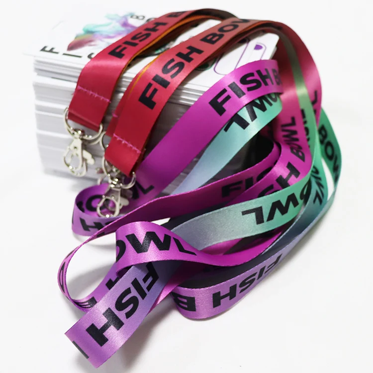 Kofei 2024 Sublimation Lanyards High Quality OEM Lanyard With Your Own Logo No Minimum Order Custom Printed Lanyard With Card