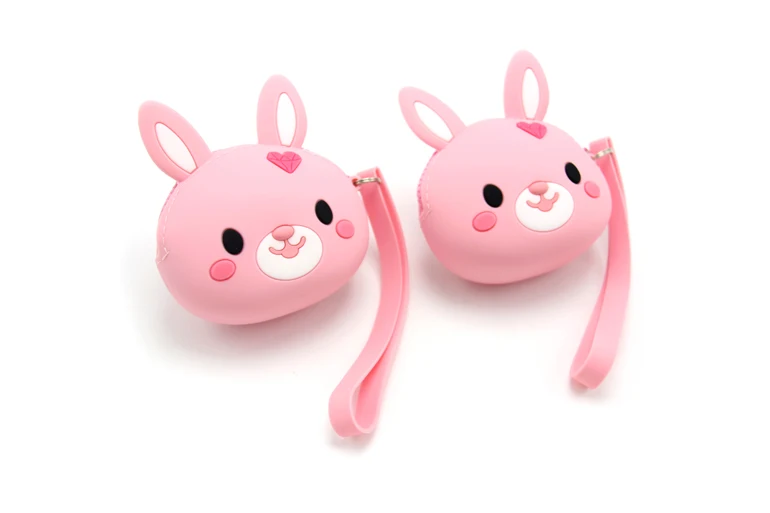 Silicone Coin Purse Key Holder Wallet Case Rubber Money Pouch Coin Purse Keychain