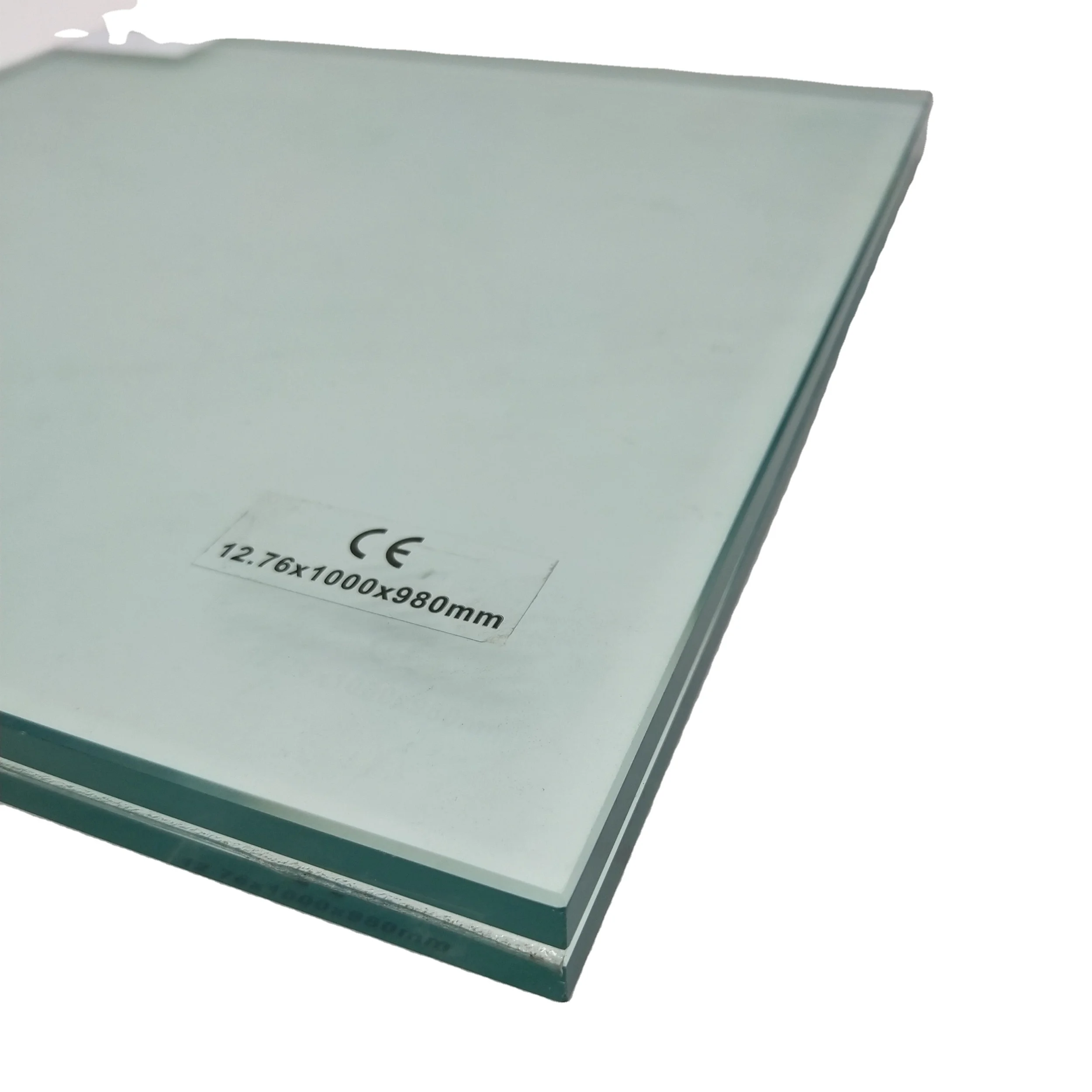Laminated Glass 17.52 clear safety laminated tempered glass