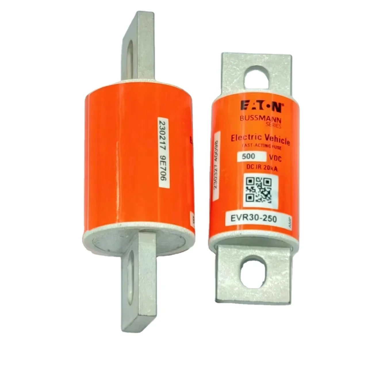 Hot Sale 500VDC Fast Acting Fuse DCIR 20kA EV Circuit Fuse Bussmann DC Breaker Fuse