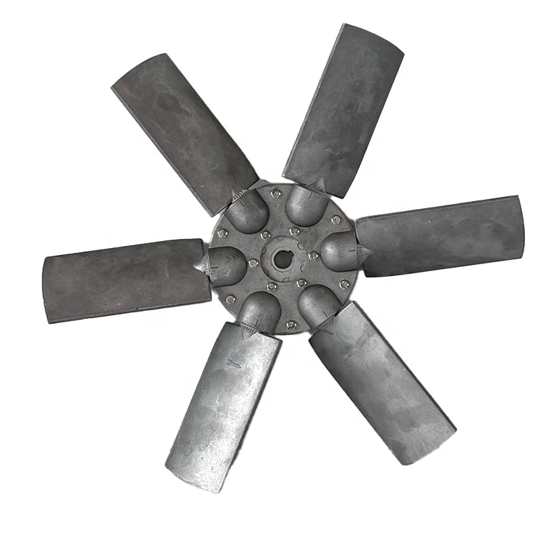 Индивидуальный 6-лопастной алюминиевый сплав осевой крыльчатка Вентилятор промышленный воздуховод охлаждающий вентилятор двигателя аксессуары