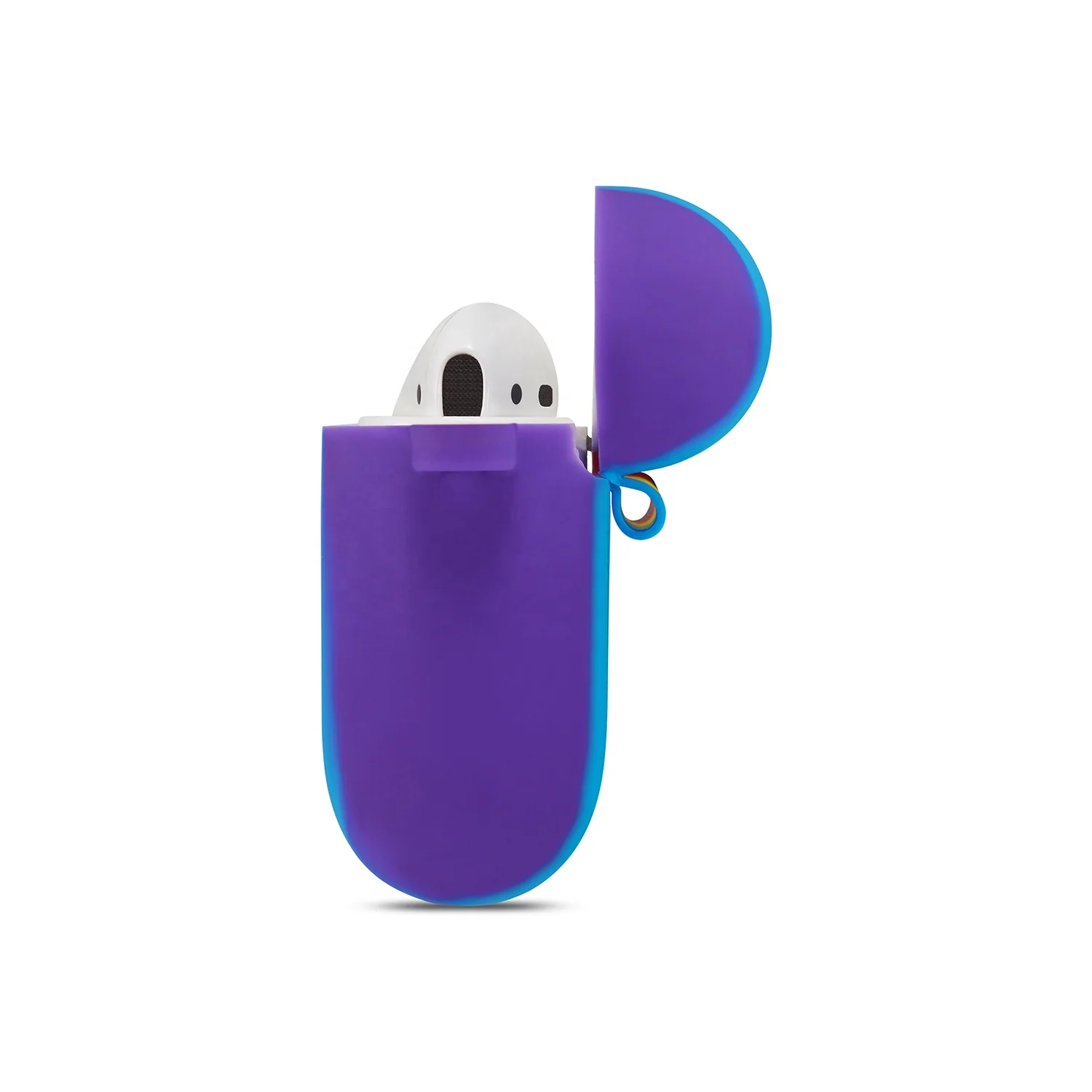  Радужный силиконовый чехол для Airpods Pro