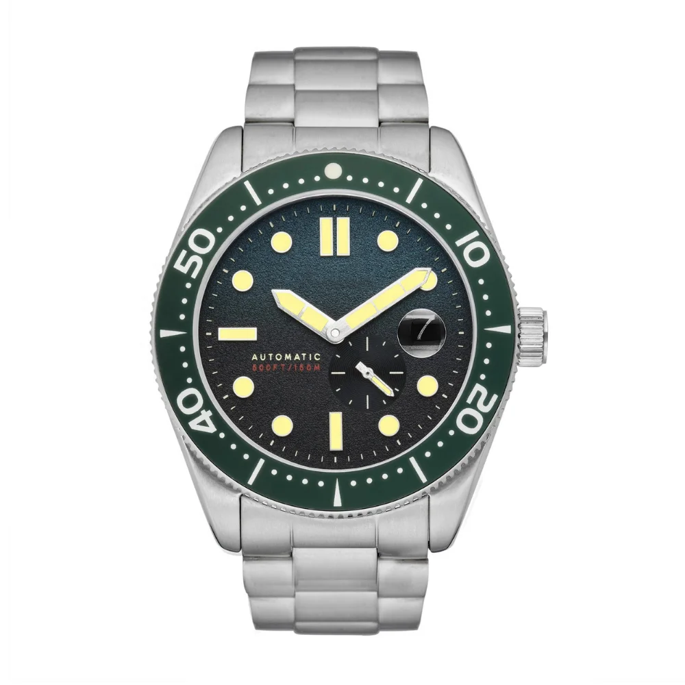 Japanese Automatic 150 Meter Waterproof Diver Stainless Steel Classic New Release Watches For Men