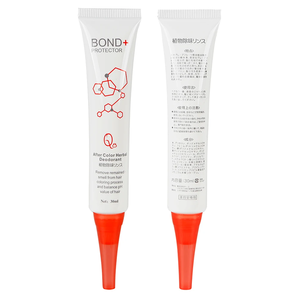 Q8 30ml Bond+ Protector After Color Herbal Deodorant Hair Dye Cream Ammonia Perm Smell Remover