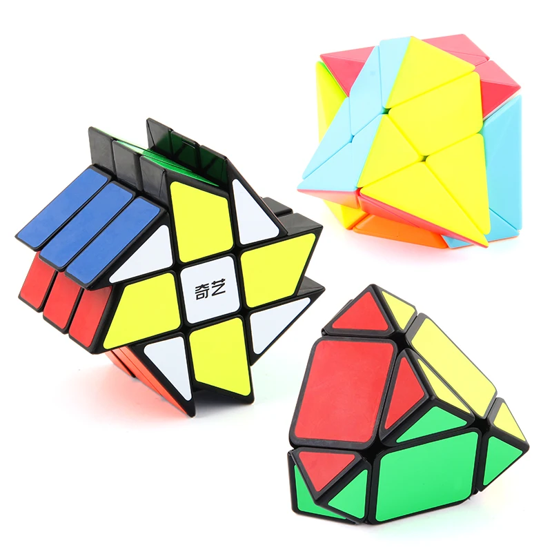 High Speed Puzzles Brain Training Toy QiYi Cube Educational Cube Fidget Toys