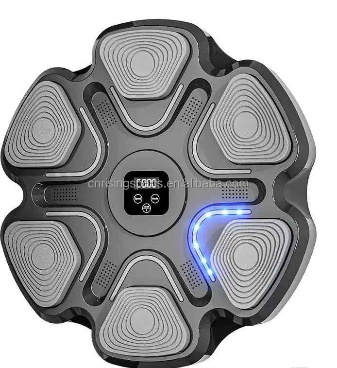 Bluetooth боксерская мишень тренировочная настенная умная музыкальная машина со светодиодным светом необходимое тренировочное оборудование для бокса