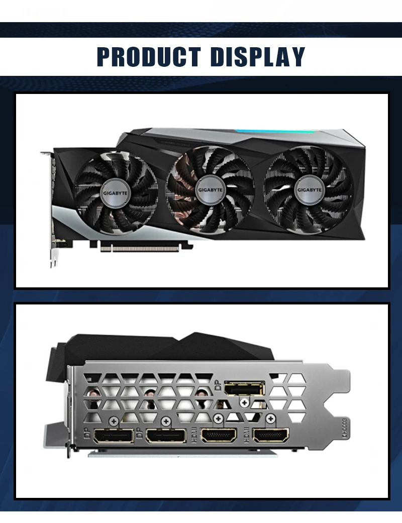 New Listing RTX 30 Series Graphics Cards Original GIGABYTE MSI RTX 3090 GAMING X TRIO 24G Graphics Card