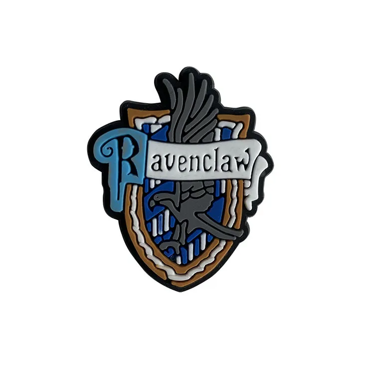 Wholesale new creative animation Magic School charm shoes accessories PVC soft shoes decorative party gifts designer charms