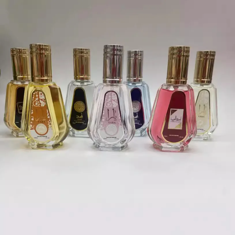 Qifei Wholesale New Style Dubai Arabic Perfume Popular High Quality Long Lasting 50 ml Small Samples For Women And Men