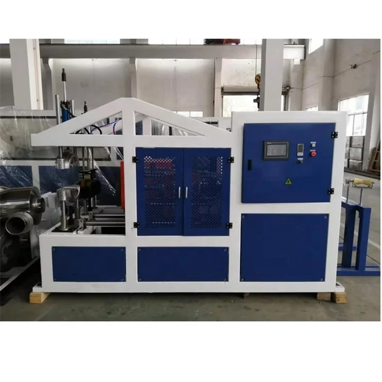 
 Полуавтоматическая машина для скручивания ПВХ труб  