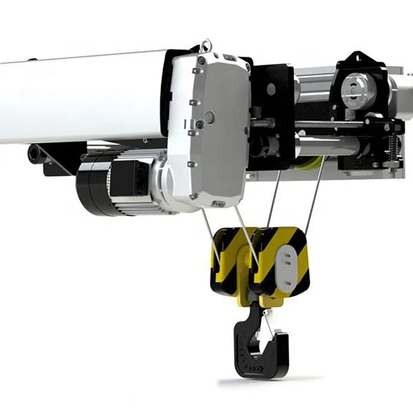 Однобалочный мостовой кран с европейской электрической лебедкой