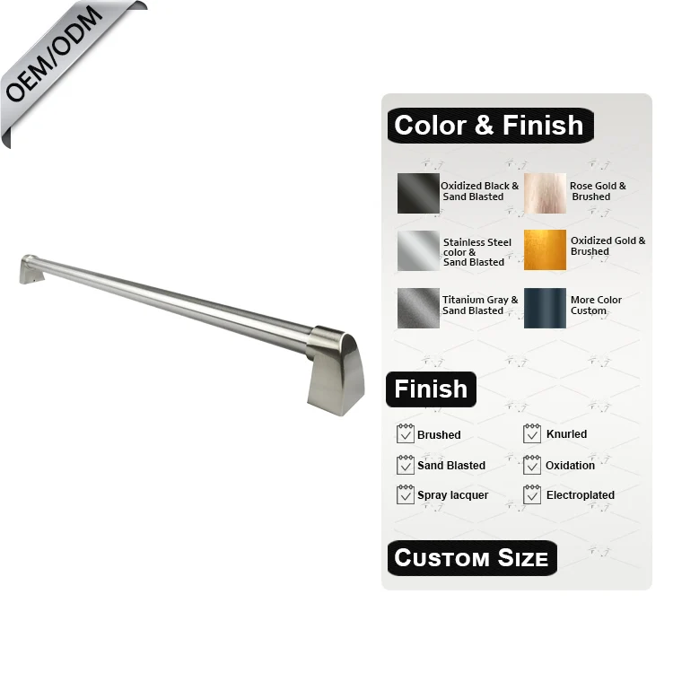 New hardware stainless steel kitchen appliance door handles microwave burner pull handles oven pull handle