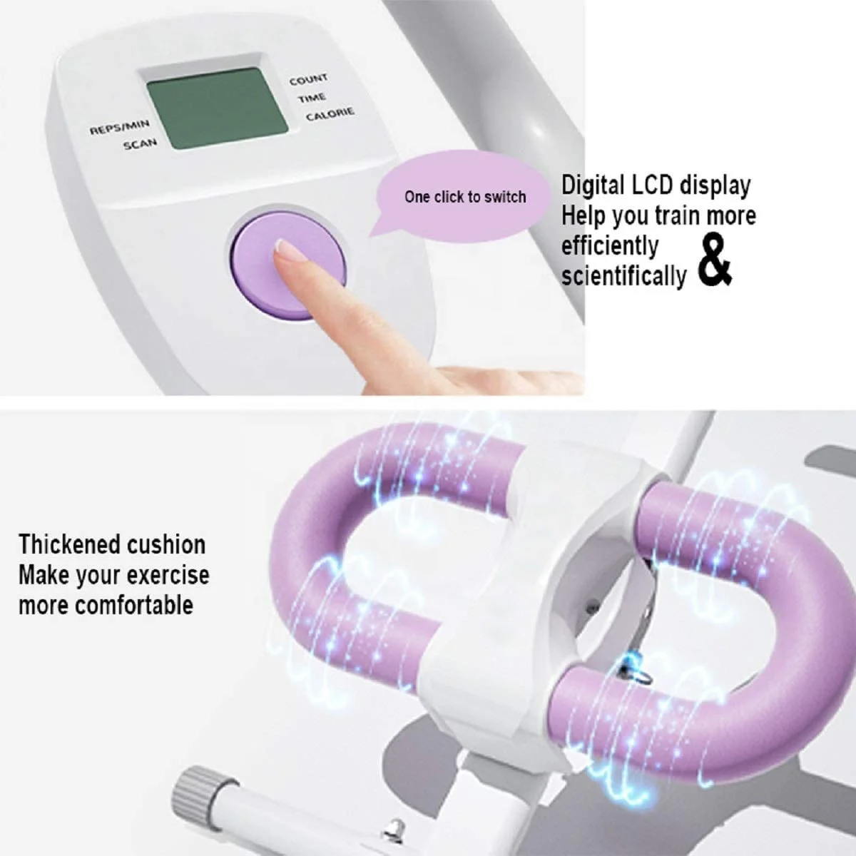 ZONWINXIN  Abdominal machine Ab exercise equipment can be adjusted for home gym abdominal muscle machine exercise equipment