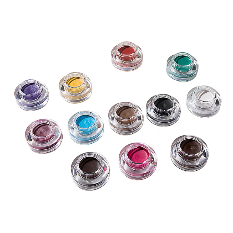 Hot Selling High Quality 12 Colors Colorful Eyebrow Dye Cream Long-lasting Waterproof Natural Makeup Cosmetics