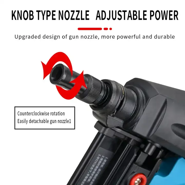 Hot Selling Product Toua Dccn40A Cordless Lithium Electric Drive Steel Battery Nail Gun