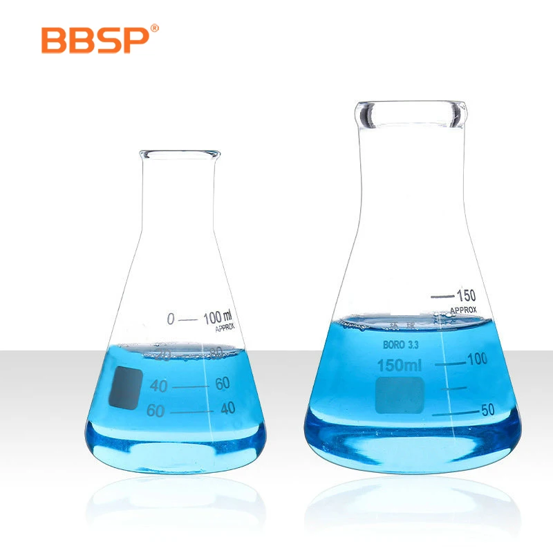 Прямая поставка с завода BBSP Высококачественная коническая колба erlenmeyer