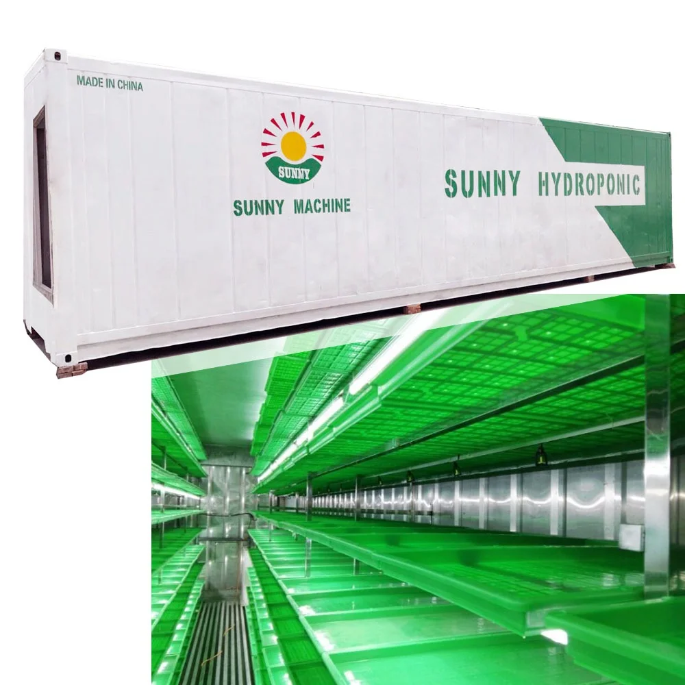 Гидропонные кормовые системы для животных, система для теплиц с гидропонной системой