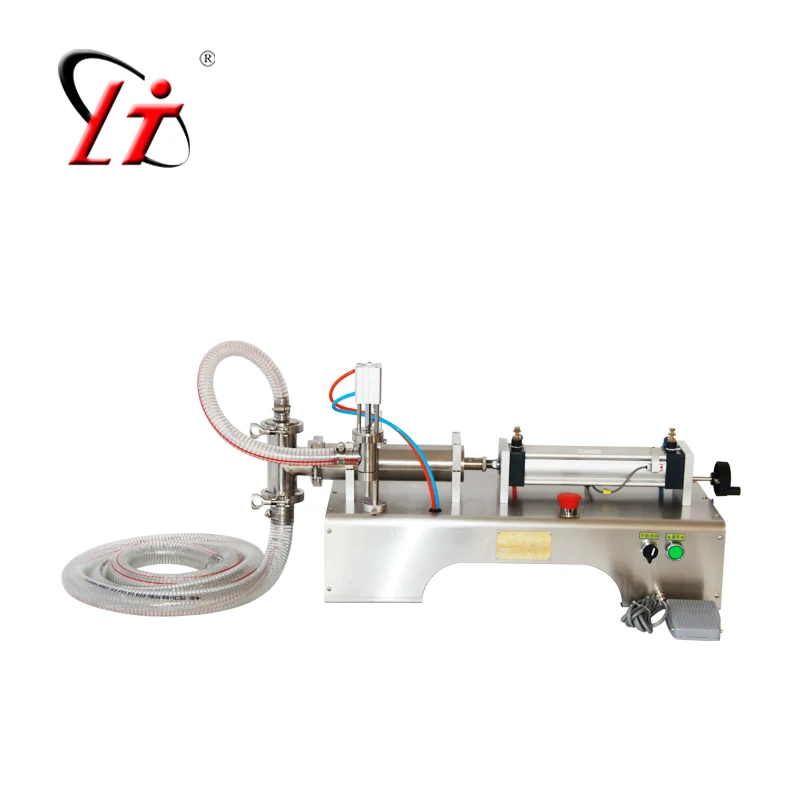 G1WY one head liquid filling machine semi automatic liquid filler machine water filling machine
