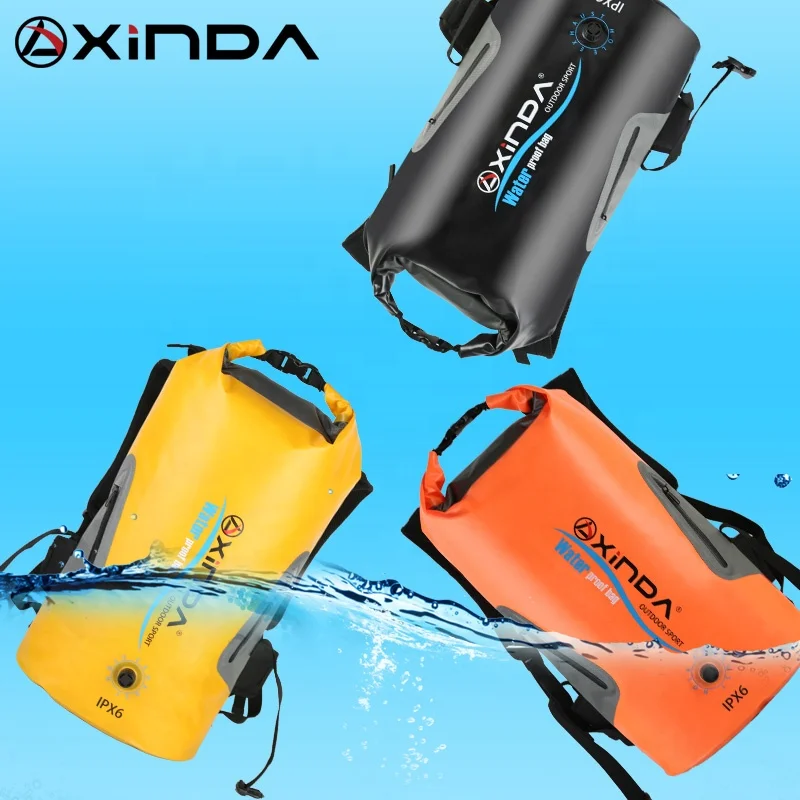 XINDA Camping Gear 25L   Waterproof Backpack for Caving Canyoning Boating Camping Swimming