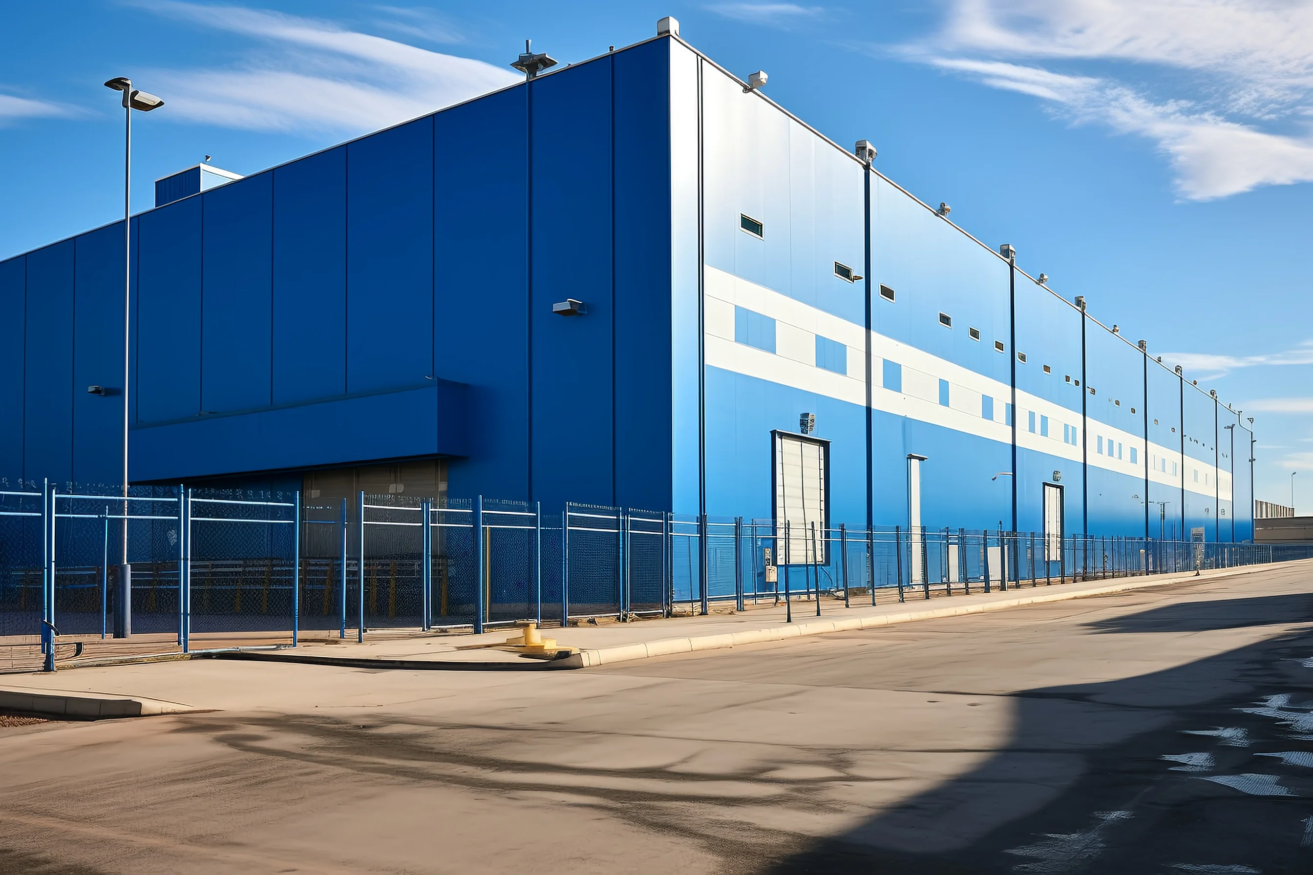 Light Steel Structure Workshop Prefabricated Construction Design for Industrial Prefab Warehouse