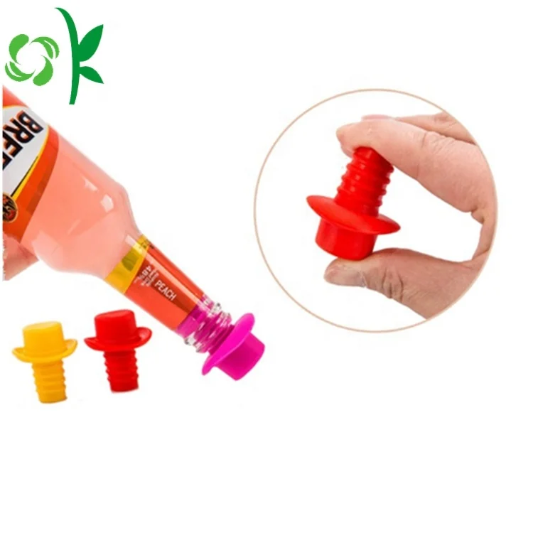 OKSILICONE  Wine Accessories Gift Set Sparkling Beer Bottle Caps Silicone Red Wine Silicone Stopper