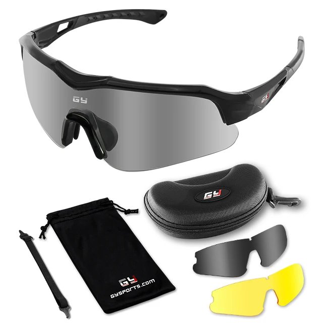 Factory Wholesale Tactical Glasses Light weight High quality impact resistant Shooting Glasses with package