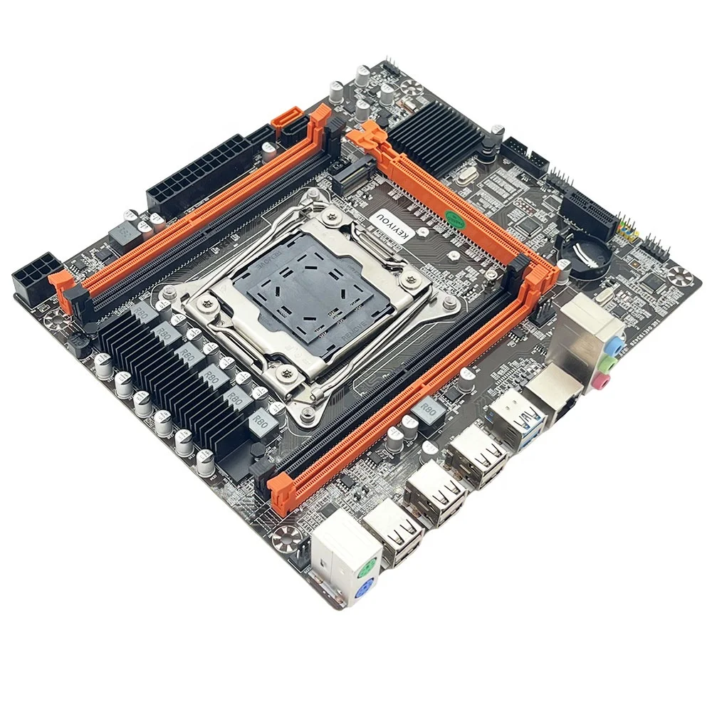 X99 LGA 2011-3 motherboard kit xeon x99 E5 2680 V4 CPU Processor 2.40GHz 14-Core 35M And DDR4 64G Memory