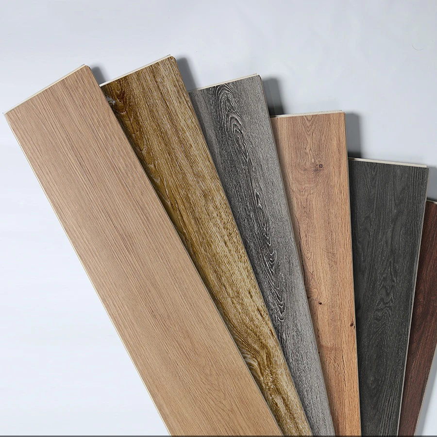 Customized Color Gray Black White Interlocking SPC Flooring Plastic Flooring Eco-Friendly PVC Vinyl Flooring Slip-Resistant
