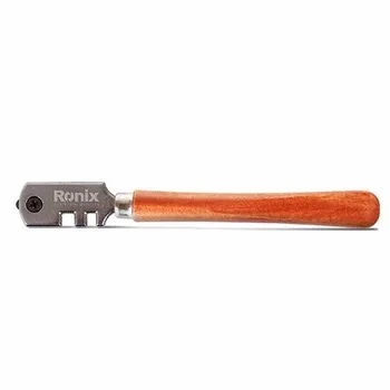 Ronix RH-3400 Wood Handle Alloy Glass Cutter, Glass Bottle Cutter
