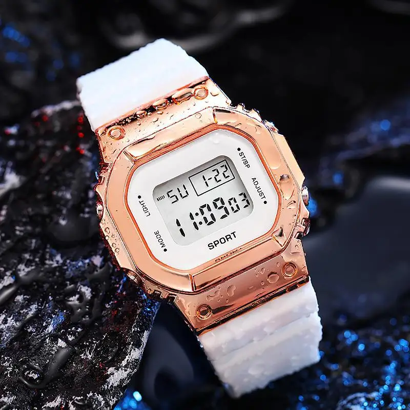 Дешевые цифровые часы для мальчиков модные наручные оптом reloj para hombre мужчин Подарочный набор