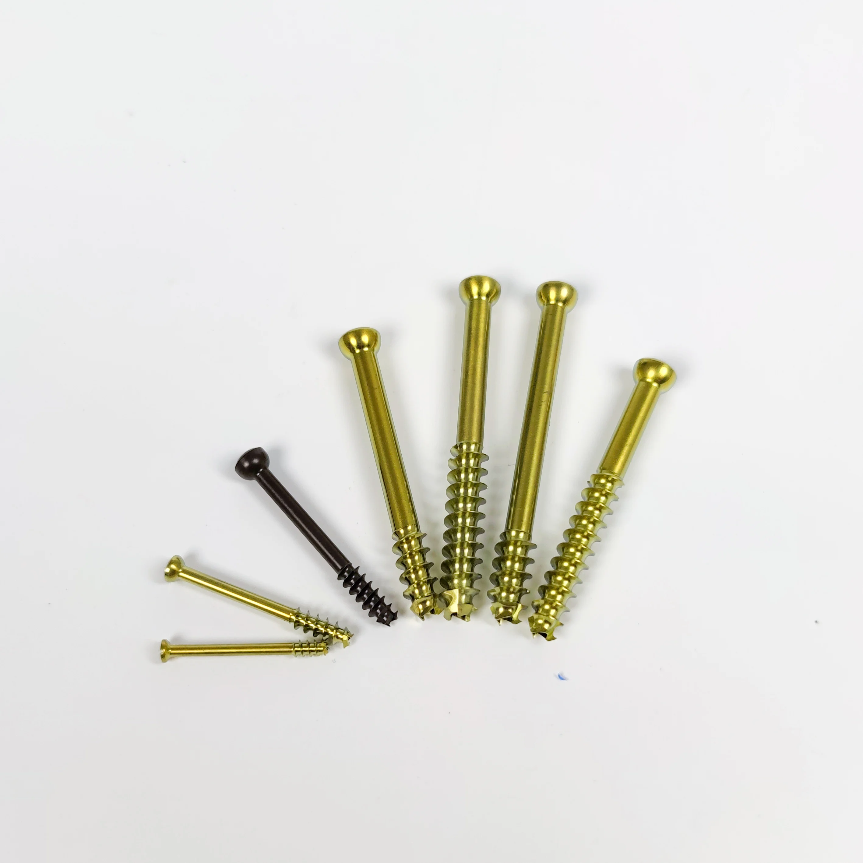 CANWELL  Medical Bone Screws Titanium 3.0 4.0 6.5 7.0 mm Herbert Screw Spine Cannulated Screw