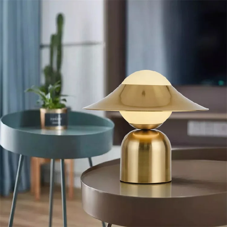 metal table lamp creative design girl shape table lamps gold color glass led table lamp bedside for restaurant hotel living room