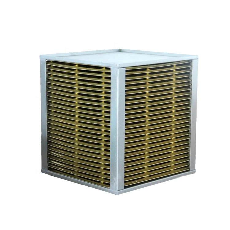 ERA-01 plate heat exchangers core air recuperator with air ventilation system