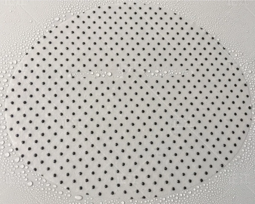Black Magnetic Facial Sheet Mask Functional Fabric Face Mask Paper Biological Magnetic Dry Facial Mask Sheet