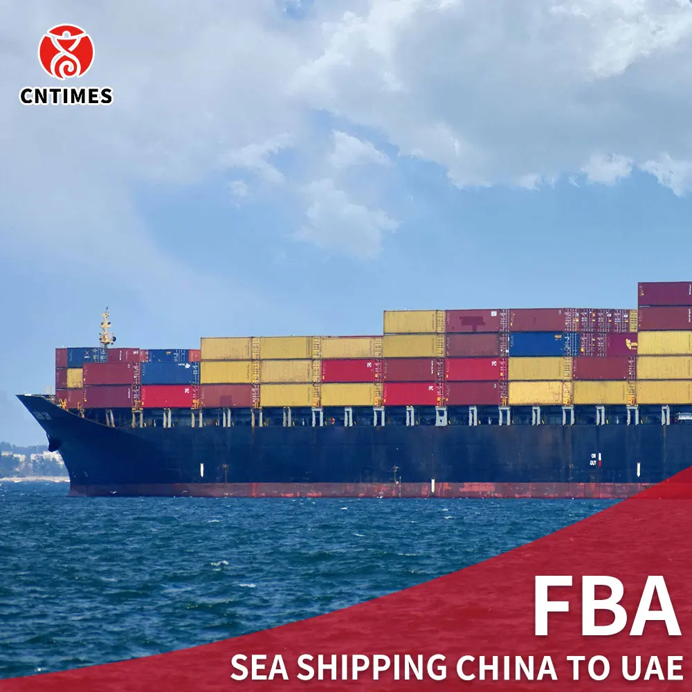 Professional 45HQ Full Container FCL Sea Shipping from China to USA/UAE FOB Delivery without China Warehouse Rent