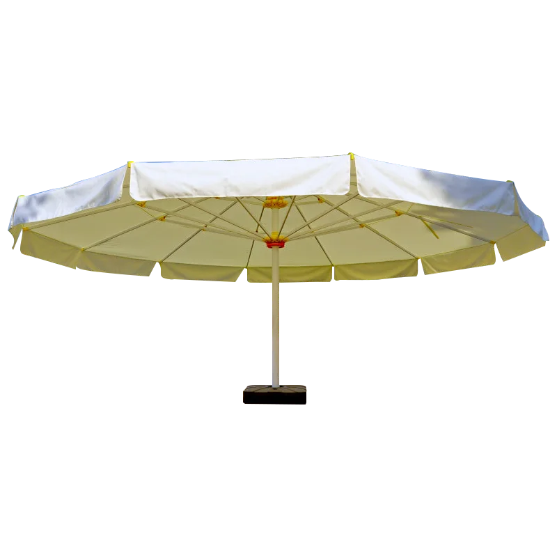 
7M Big Size Heavy Duty Huge Outdoor Garden Sunshade Parasol Commercial Umbrellas For Cafe Restaurant 