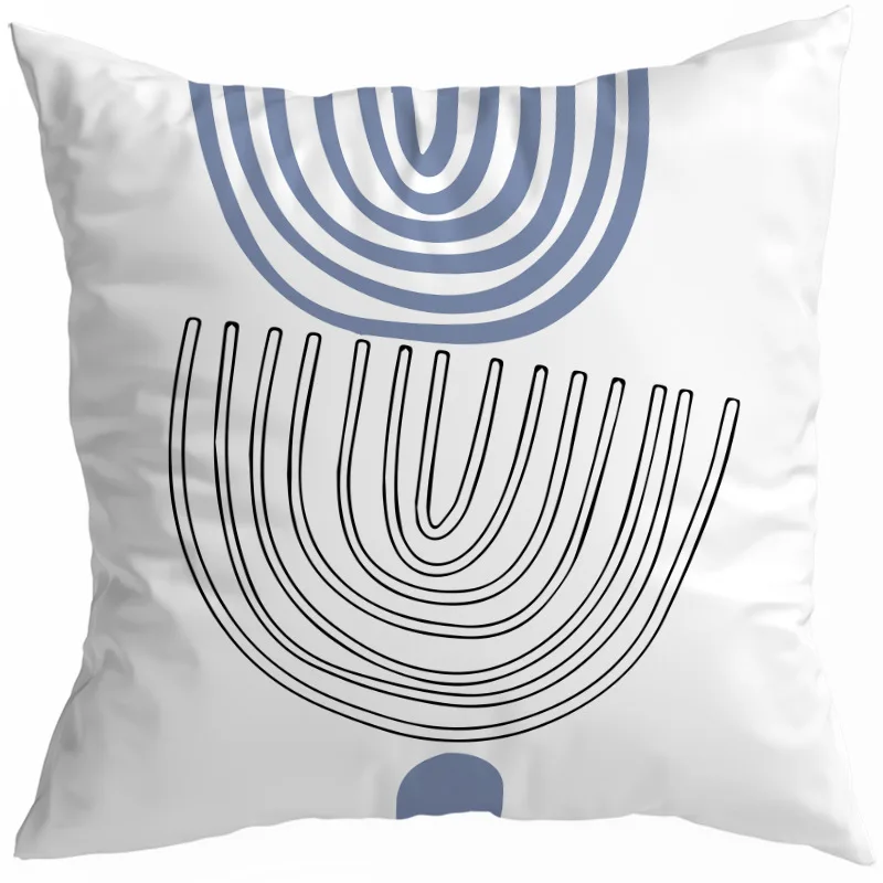 New Pillow Case Custom Fashion Cushion Cover Home Sofa Decoration Pillow Cover Wholesale