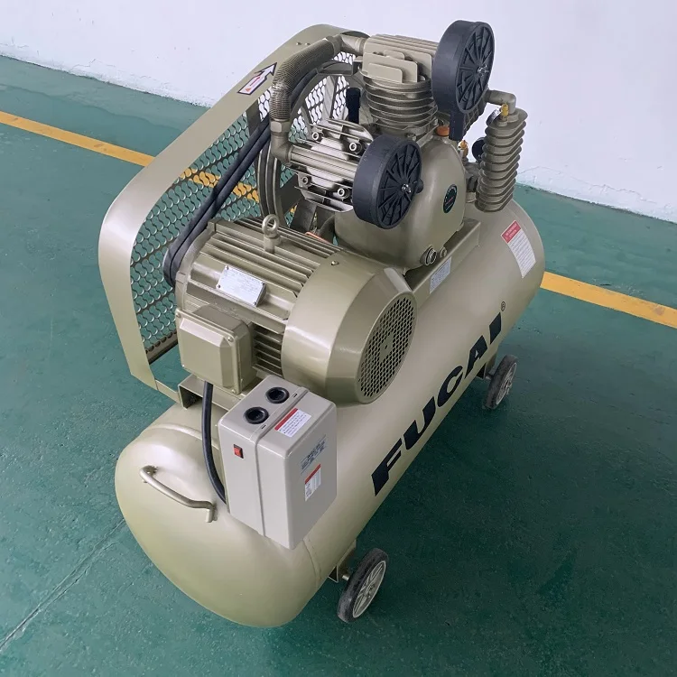 FUCAI 3 кВт 4 л.с. 12 бар 100 л бак поршневой воздушный компрессор 300 мини