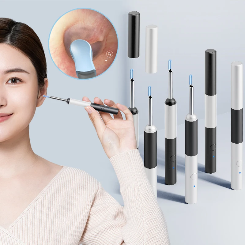 A-Best Selling Wireless Ear Cleaning Kit Electric Ear Wax Tool Visual Cleaner Camera Hand Target